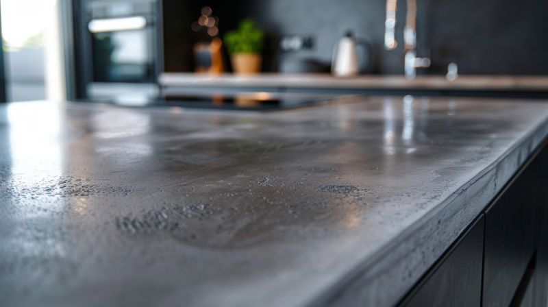 Local Concrete Countertop Pouring in Napa, CA