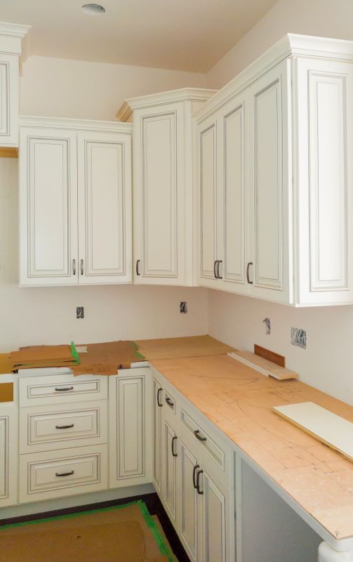 Glazed Cabinets Installation in Dayton, OH