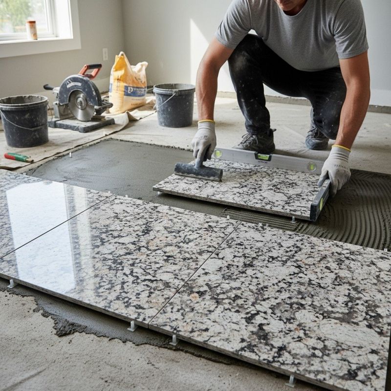 Local Granite Slab Installation in Napa, CA