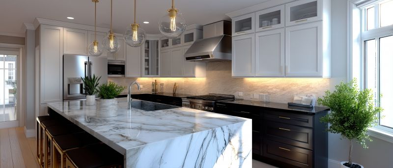 Marble Slab Installation in Marin County, CA