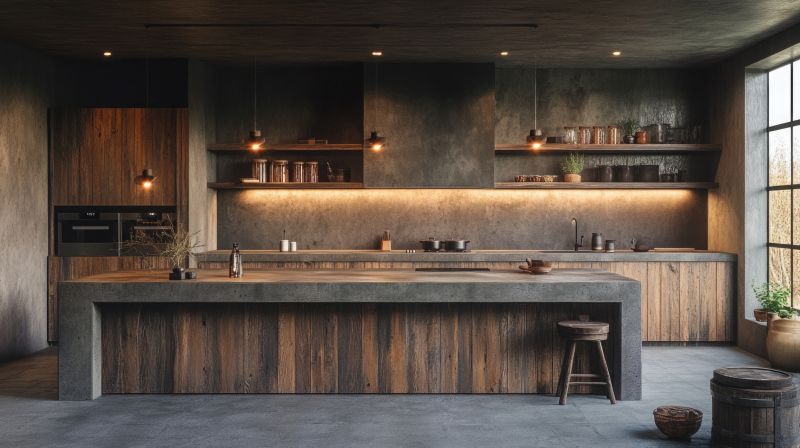 Poured Countertop Installation in Marin County, CA