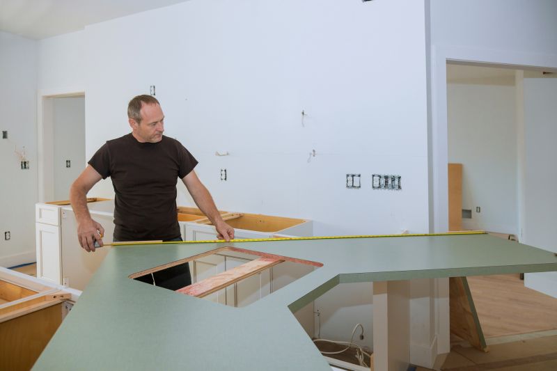 Local Poured Countertop Installation in San Rafael, CA