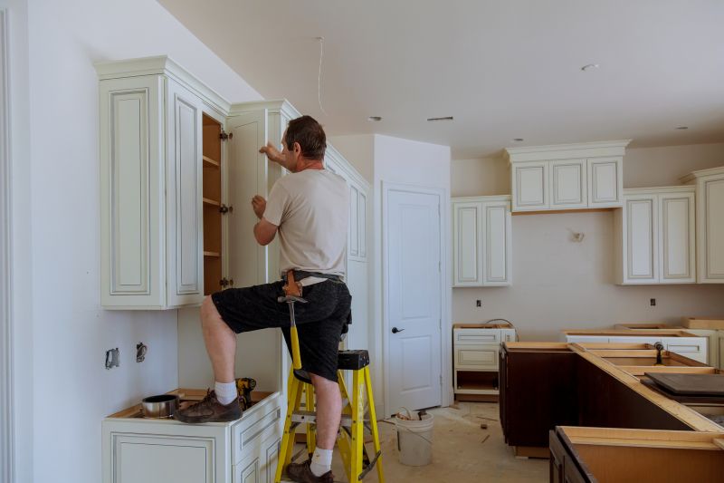 Pine Cabinets Installation in Bloomington, IN